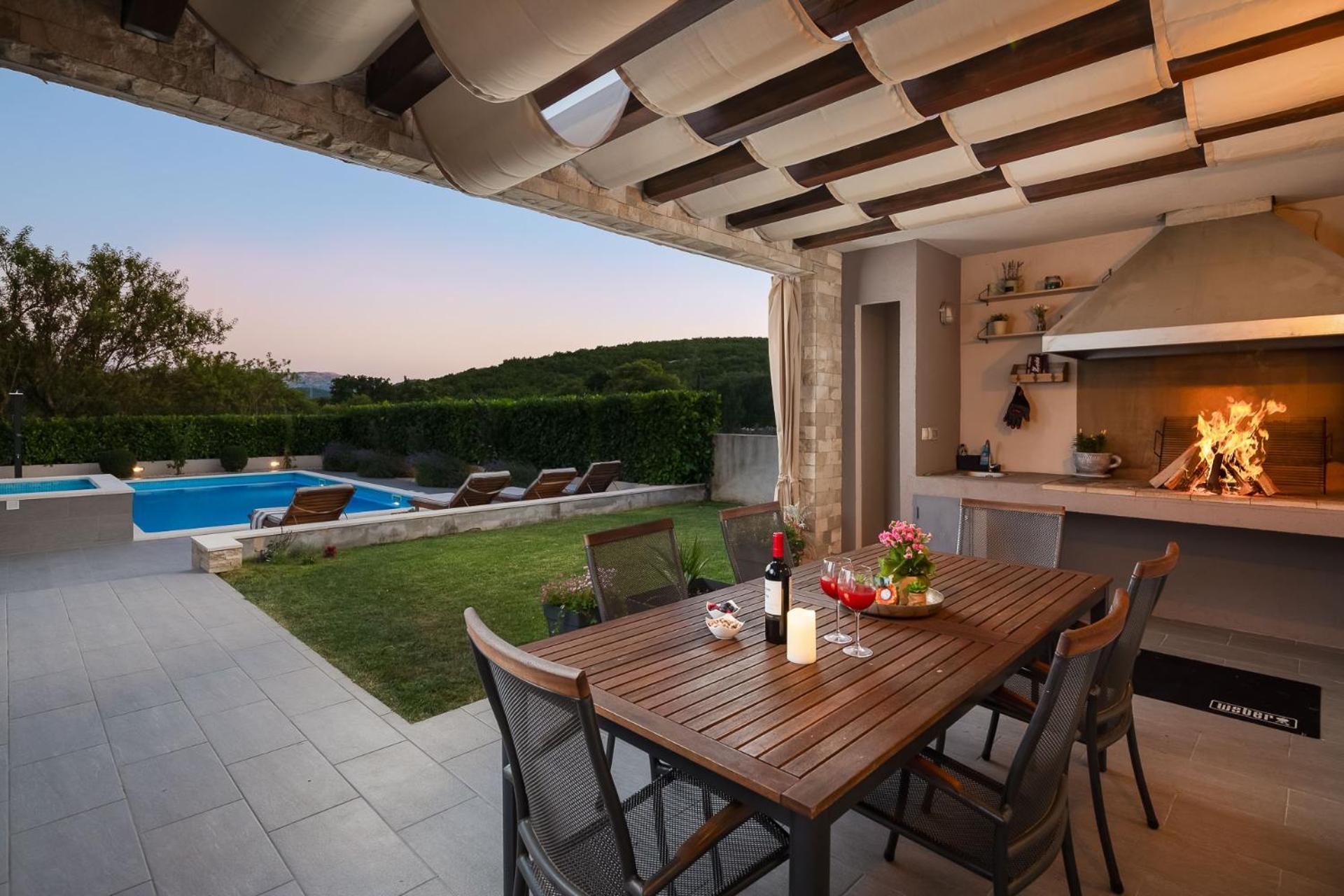 Villa Dali - Luxury Holiday House In Relaxing Area Sicane Екстериор снимка