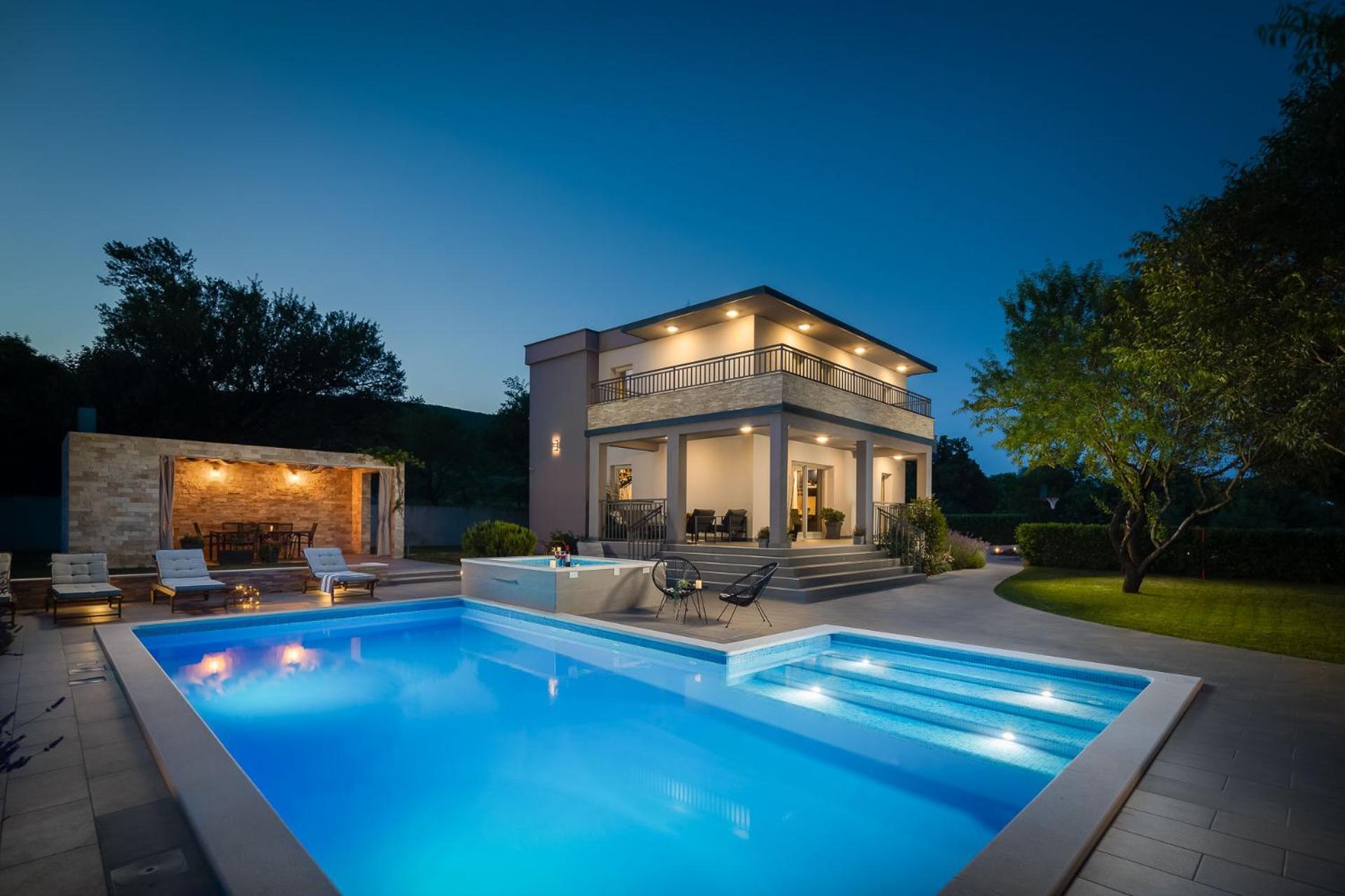 Villa Dali - Luxury Holiday House In Relaxing Area Sicane Екстериор снимка
