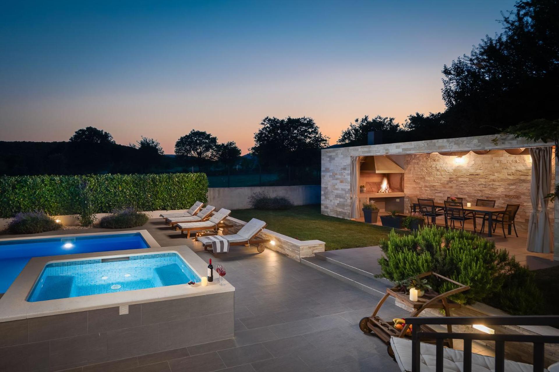 Villa Dali - Luxury Holiday House In Relaxing Area Sicane Екстериор снимка